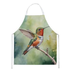 Allens Hummingbird Apron Cooking Kitchen Server Baking Crafts Gardening for Adult Women Men, Unisex, Large, Multicolor Allens Hummingbird Apron Cooking Kitchen Server Baking Crafts Gardening for Adult Women Men, Unisex, Large, Multicolor